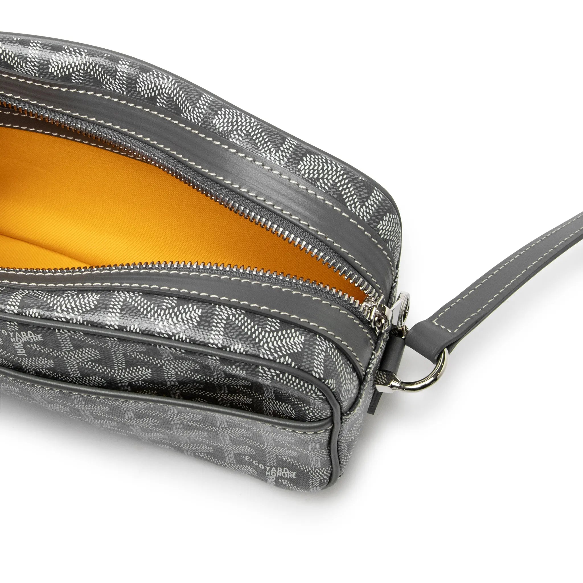 Inside View of Goyard Cap-Vert PM Grey Bag CAPVE2PMLTY51CL51P